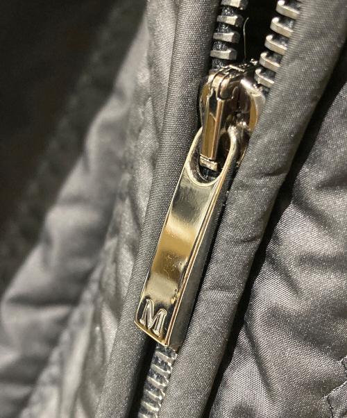 MaxMara（マックスマーラ）MaxMara (マックスマーラ) ファーライナー付きダッフルコート ブラック サイズ:38の古着・服飾アイテム