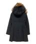 MaxMara (マックスマーラ) ファーライナー付きダッフルコート ブラック サイズ:38：14000円