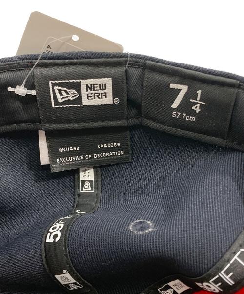 New Era（ニューエラ）New Era (ニューエラ) キャップ ネイビー×レッドの古着・服飾アイテム