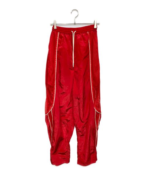 MAISON SPECIAL（メゾンスペシャル）MAISON SPECIAL (メゾンスペシャル) Mesh Sporty Balloon Pants レッド サイズ:38の古着・服飾アイテム