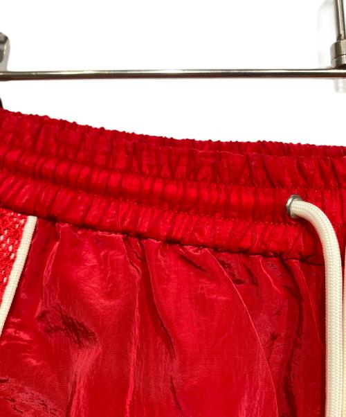 MAISON SPECIAL（メゾンスペシャル）MAISON SPECIAL (メゾンスペシャル) Mesh Sporty Balloon Pants レッド サイズ:38の古着・服飾アイテム