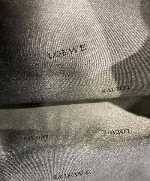 LOEWE（ロエベ）LOEWE (ロエベ) アナグラムレザーワンショルダーバッグ ブラックの古着・服飾アイテム
