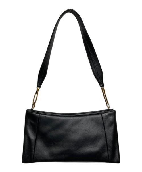 LOEWE（ロエベ）LOEWE (ロエベ) アナグラムレザーワンショルダーバッグ ブラックの古着・服飾アイテム