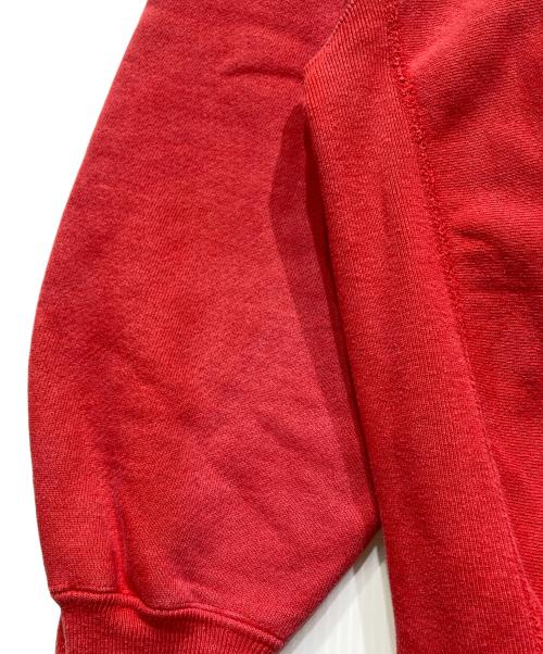 Champion（チャンピオン）Champion (チャンピオン) 刺繍スウェット レッド サイズ:XLの古着・服飾アイテム