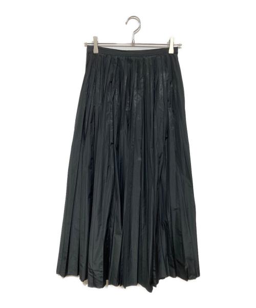 MADISON BLUE（マディソンブルー）MADISON BLUE (マディソンブルー) CIRCULAR PLEATS SK PE TWIL（サーキュラー プリーツ エスケー ピーイー ツイル） ブラック サイズ:01の古着・服飾アイテム