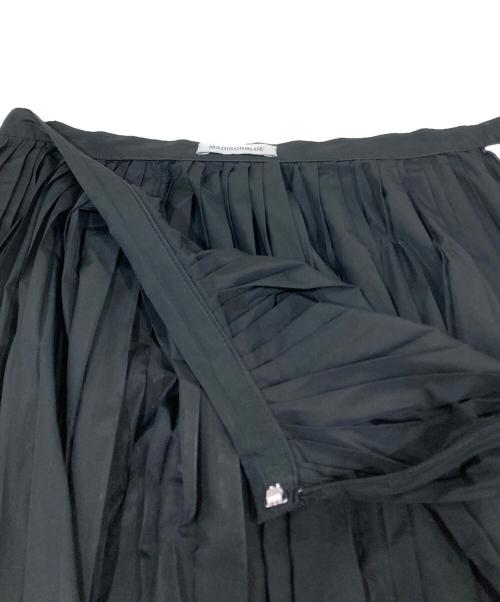 MADISON BLUE（マディソンブルー）MADISON BLUE (マディソンブルー) CIRCULAR PLEATS SK PE TWIL（サーキュラー プリーツ エスケー ピーイー ツイル） ブラック サイズ:01の古着・服飾アイテム