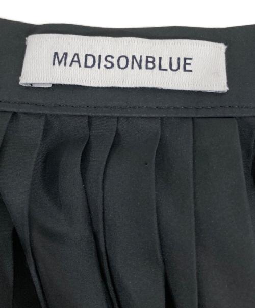 MADISON BLUE（マディソンブルー）MADISON BLUE (マディソンブルー) CIRCULAR PLEATS SK PE TWIL（サーキュラー プリーツ エスケー ピーイー ツイル） ブラック サイズ:01の古着・服飾アイテム