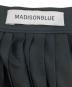 中古・古着 MADISON BLUE (マディソンブルー) CIRCULAR PLEATS SK PE TWIL（サーキュラー プリーツ エスケー ピーイー ツイル） ブラック サイズ:01：10000円