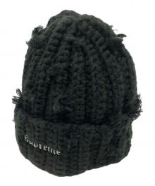 SUPREME（シュプリーム）の古着「HAND TIED BEANIE（ハンド タイド ビーニー）」｜ブラック