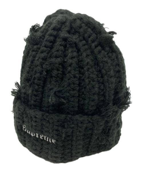 SUPREME（シュプリーム）SUPREME (シュプリーム) HAND TIED BEANIE（ハンド タイド ビーニー） ブラックの古着・服飾アイテム