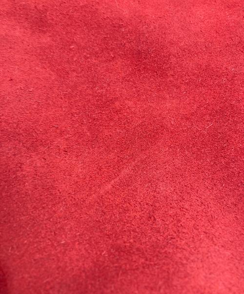 COACH（コーチ）COACH (コーチ) バケツ型スウェードワンショルダーバッグ レッドの古着・服飾アイテム