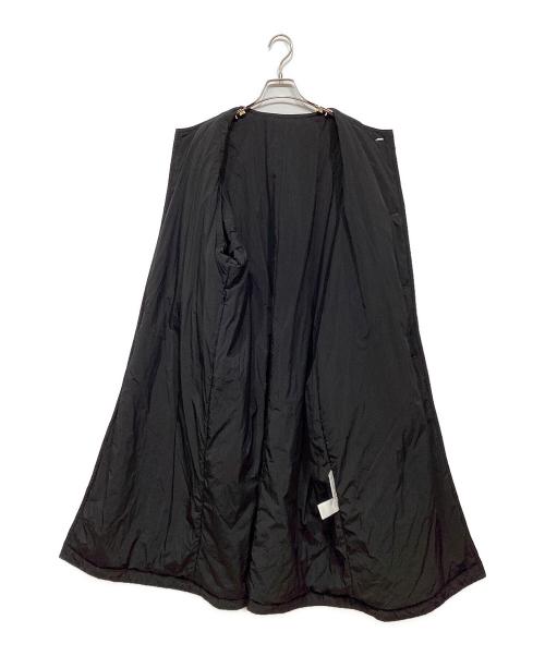 BEARDSLEY（ビアズリー）BEARDSLEY (ビアズリー) パディングロングコート ブラック サイズ:Freeの古着・服飾アイテム