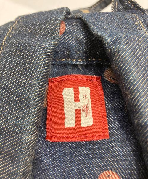 Hysteric Glamour（ヒステリックグラマー）Hysteric Glamour (ヒステリックグラマー) チェリー柄デニムリュック インディゴの古着・服飾アイテム