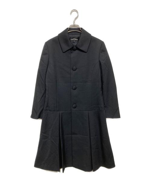 tricot COMME des GARCONS（トリココムデギャルソン）tricot COMME des GARCONS (トリココムデギャルソン) 丸ボタンロングコート ブラック サイズ:Mの古着・服飾アイテム