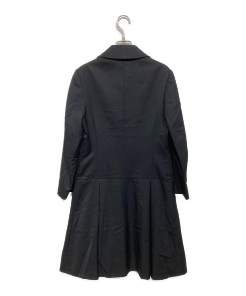 tricot COMME des GARCONS（トリココムデギャルソン）tricot COMME des GARCONS (トリココムデギャルソン) 丸ボタンロングコート ブラック サイズ:Mの古着・服飾アイテム