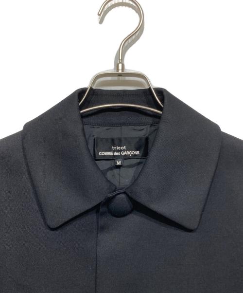 tricot COMME des GARCONS（トリココムデギャルソン）tricot COMME des GARCONS (トリココムデギャルソン) 丸ボタンロングコート ブラック サイズ:Mの古着・服飾アイテム
