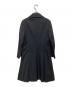 tricot COMME des GARCONS (トリココムデギャルソン) 丸ボタンロングコート ブラック サイズ:M：17000円