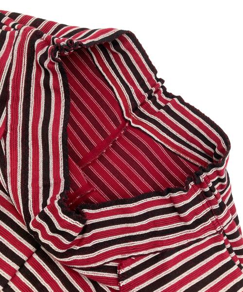 ISSEY MIYAKE（イッセイミヤケ）ISSEY MIYAKE (イッセイミヤケ) ワイドパンツ レッド サイズ:2の古着・服飾アイテム
