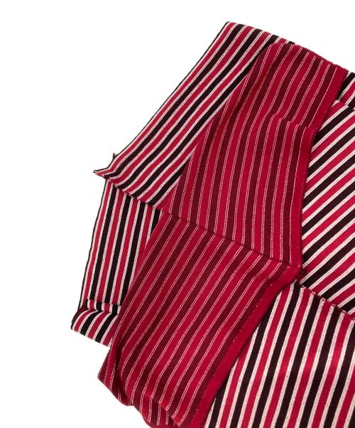ISSEY MIYAKE（イッセイミヤケ）ISSEY MIYAKE (イッセイミヤケ) ワイドパンツ レッド サイズ:2の古着・服飾アイテム