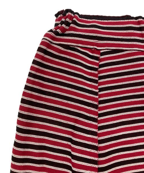 ISSEY MIYAKE（イッセイミヤケ）ISSEY MIYAKE (イッセイミヤケ) ワイドパンツ レッド サイズ:2の古着・服飾アイテム