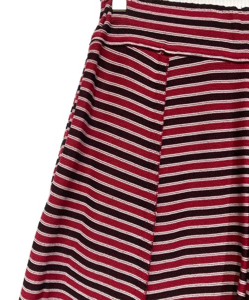 ISSEY MIYAKE（イッセイミヤケ）ISSEY MIYAKE (イッセイミヤケ) ワイドパンツ レッド サイズ:2の古着・服飾アイテム