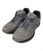 NEW BALANCEニューバランス）の古着「ローカットスニーカー」｜チャコールグレー