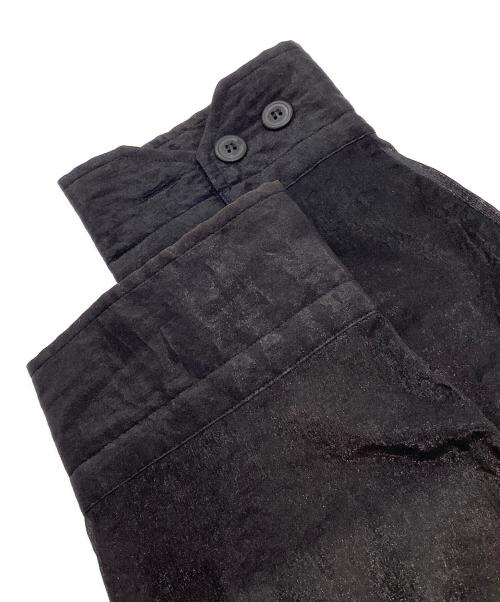 ISSEY MIYAKE MEN（イッセイミヤケメン）ISSEY MIYAKE MEN (イッセイミヤケメン) ナイロンコットンシャツ ブラック サイズ:XLの古着・服飾アイテム