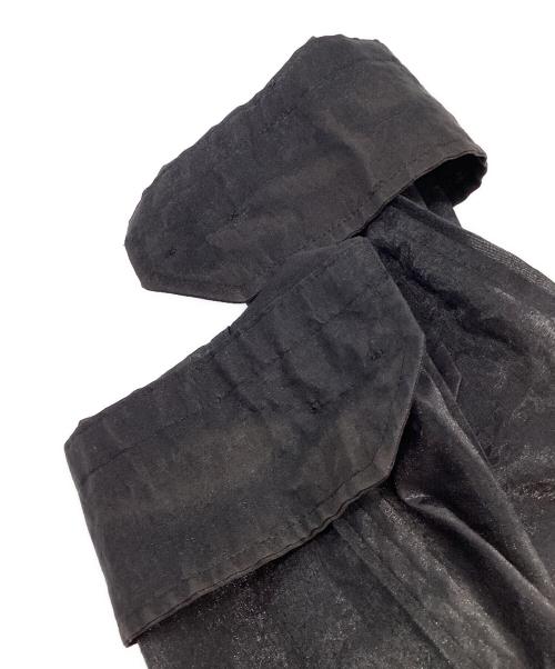 ISSEY MIYAKE MEN（イッセイミヤケメン）ISSEY MIYAKE MEN (イッセイミヤケメン) ナイロンコットンシャツ ブラック サイズ:XLの古着・服飾アイテム
