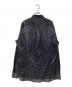 ISSEY MIYAKE MEN (イッセイミヤケメン) ナイロンコットンシャツ ブラック サイズ:XL：15000円