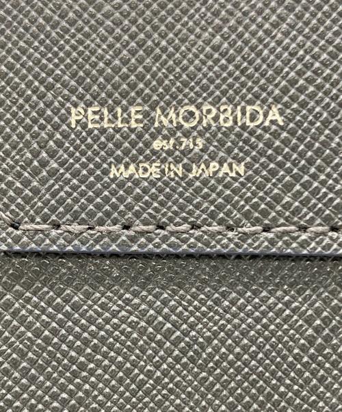 PELLE MORBIDA（ペッレモルビダ）PELLE MORBIDA (ペッレモルビダ) キャピターノ クラッチバッグ グレーの古着・服飾アイテム