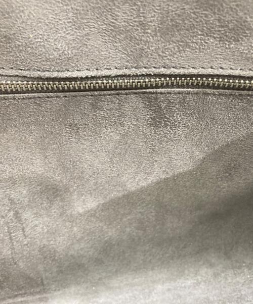 PELLE MORBIDA（ペッレモルビダ）PELLE MORBIDA (ペッレモルビダ) キャピターノ クラッチバッグ グレーの古着・服飾アイテム