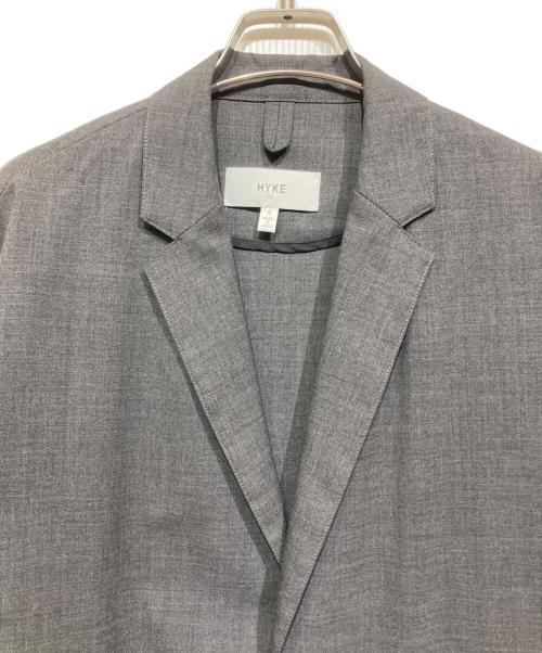 HYKE（ハイク）HYKE (ハイク) ロングスリーブ ショップコート グレー サイズ:4の古着・服飾アイテム