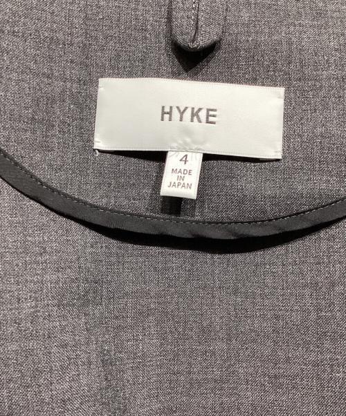 HYKE（ハイク）HYKE (ハイク) ロングスリーブ ショップコート グレー サイズ:4の古着・服飾アイテム