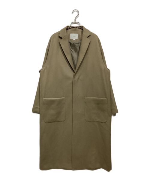 HYKE（ハイク）HYKE (ハイク) ウールショップコート ベージュ サイズ:4の古着・服飾アイテム