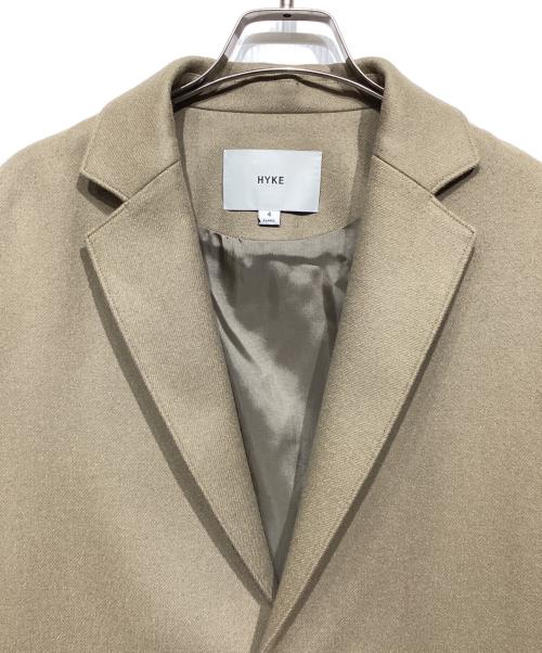 HYKE（ハイク）HYKE (ハイク) ウールショップコート ベージュ サイズ:4の古着・服飾アイテム