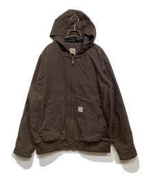 CarHartt（カーハート）の古着「WASHED DUCK INSULATED ACTIVE JACKET（ウォッシュド ダック インサレーテッド アクティブ ジャケット）」｜ブラウン