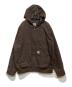 CarHartt（カーハート）の古着「WASHED DUCK INSULATED ACTIVE JACKET（ウォッシュド ダック インサレーテッド アクティブ ジャケット）」｜ブラウン