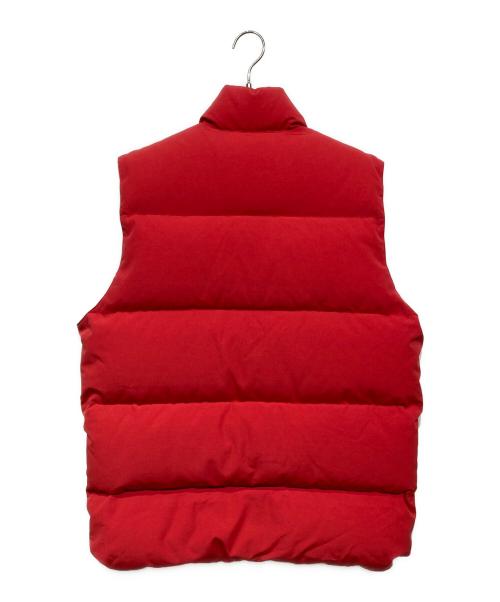 CANADA GOOSE（カナダグース）CANADA GOOSE (カナダグース) ダウンベスト レッド サイズ:XLの古着・服飾アイテム