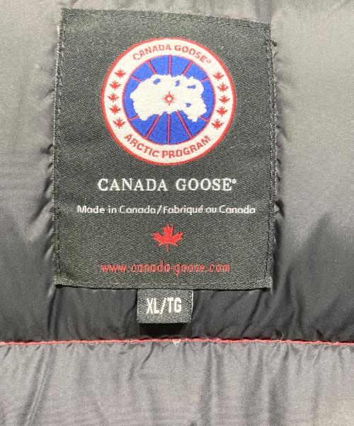 CANADA GOOSE（カナダグース）CANADA GOOSE (カナダグース) ダウンベスト レッド サイズ:XLの古着・服飾アイテム