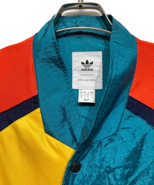 adidas（アディダス）adidas (アディダス) BED J.W. FORD (ベッドフォード) LONG COAT BF（ロング コート ビー エフ） グリーン サイズ: Sの古着・服飾アイテム
