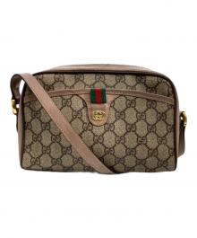 GUCCI（グッチ）の古着「GG柄ショルダーバッグ」｜ベージュ