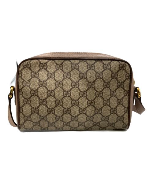 GUCCI（グッチ）GUCCI (グッチ) GG柄ショルダーバッグ ベージュの古着・服飾アイテム
