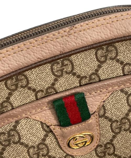 GUCCI（グッチ）GUCCI (グッチ) GG柄ショルダーバッグ ベージュの古着・服飾アイテム