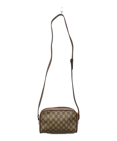 GUCCI（グッチ）GUCCI (グッチ) GG柄ショルダーバッグ ベージュの古着・服飾アイテム