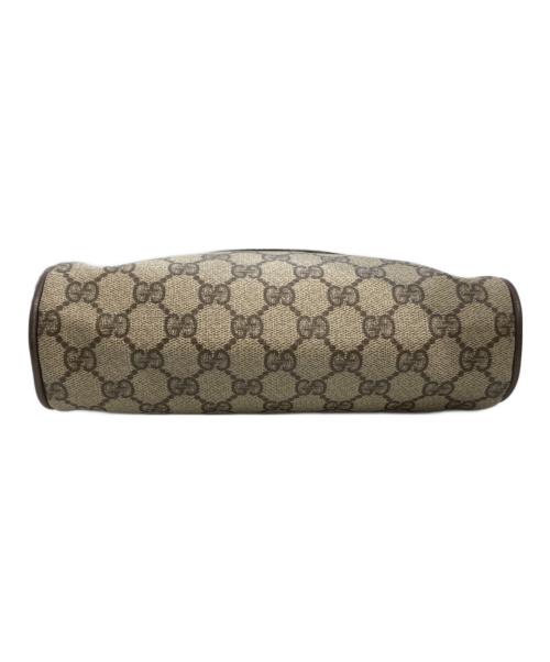 GUCCI（グッチ）GUCCI (グッチ) GG柄シェリーラインショルダーバッグ ブラウンの古着・服飾アイテム