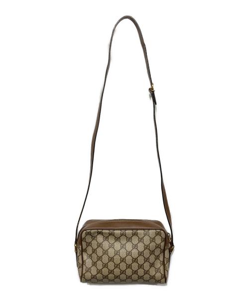 GUCCI（グッチ）GUCCI (グッチ) GG柄シェリーラインショルダーバッグ ブラウンの古着・服飾アイテム