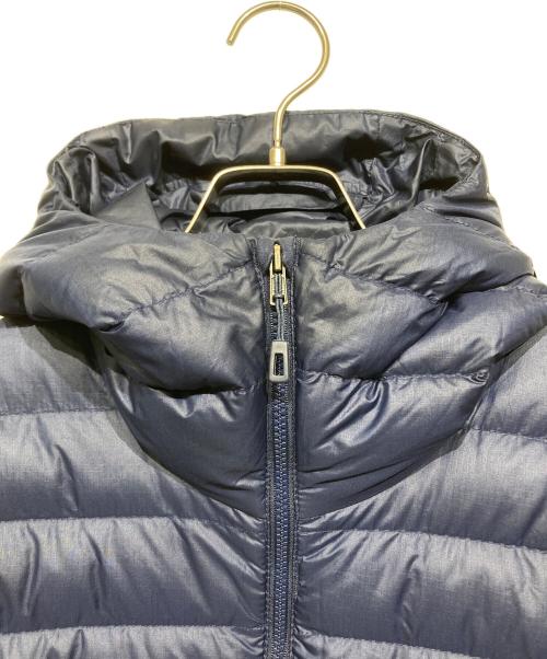 Patagonia（パタゴニア）Patagonia (パタゴニア) ダウンセーターフーディ ネイビー サイズ:Sの古着・服飾アイテム