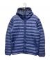 Patagonia（パタゴニア）の古着「ダウンセーターフーディ」｜ネイビー