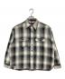 SAINT MICHAEL（セントマイケル）の古着「BB FRANNEL SHIRT CHECK」｜グレー