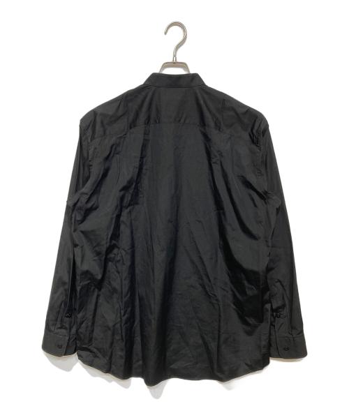 ISSEY MIYAKE MEN（イッセイミヤケメン）ISSEY MIYAKE MEN (イッセイミヤケメン) バンドカラーシャツ ブラック サイズ:4の古着・服飾アイテム